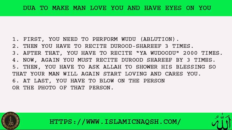 6 Best Dua To Make Man Love You And Have Eyes on You