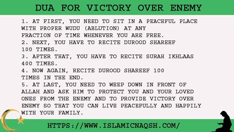 5 Amazing Dua For Victory Over Enemy