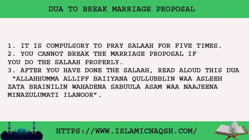 3 Amazing Dua To Break Marriage Proposal