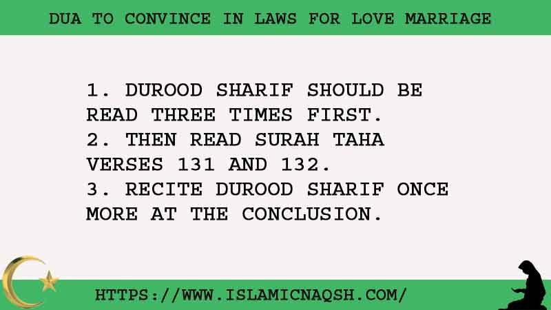 3 Strong Dua To Convince In Laws For Love Marriage