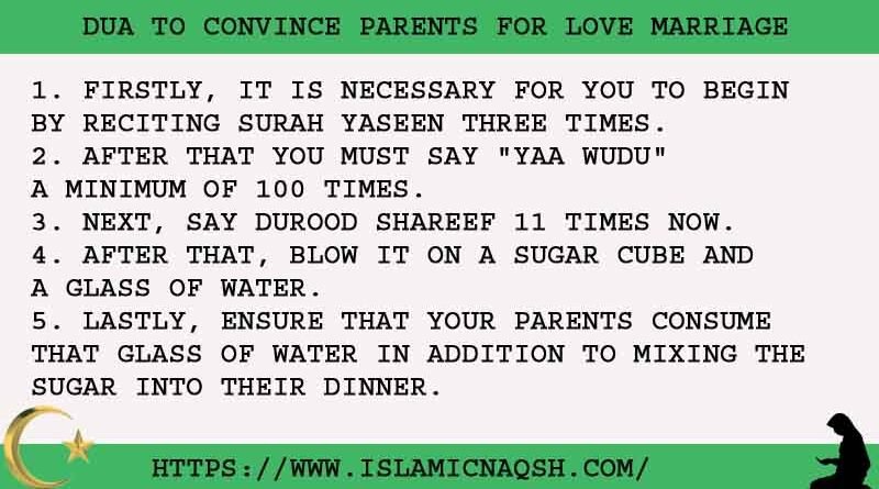 5 Tested Dua To Convince Parents For Love Marriage