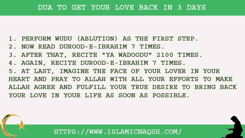 5 Powerful Dua To Get Your Love Back In 3 Days