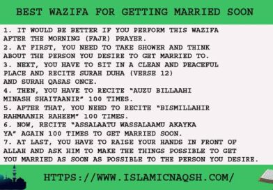 7 Best Wazifa For Getting Married Soon