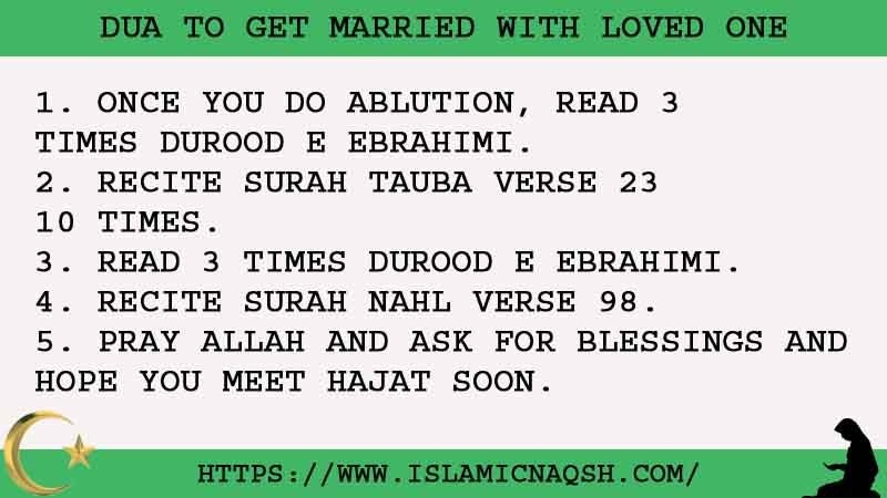 5 Quick Dua To Get Married With Loved One