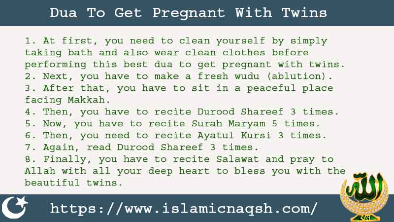8 Powerful Dua To Get Pregnant With Twins