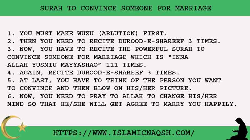6 Powerful Surah To Convince Someone For Marriage