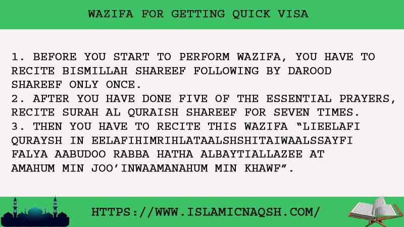 3 Tested Wazifa For Getting Quick Visa