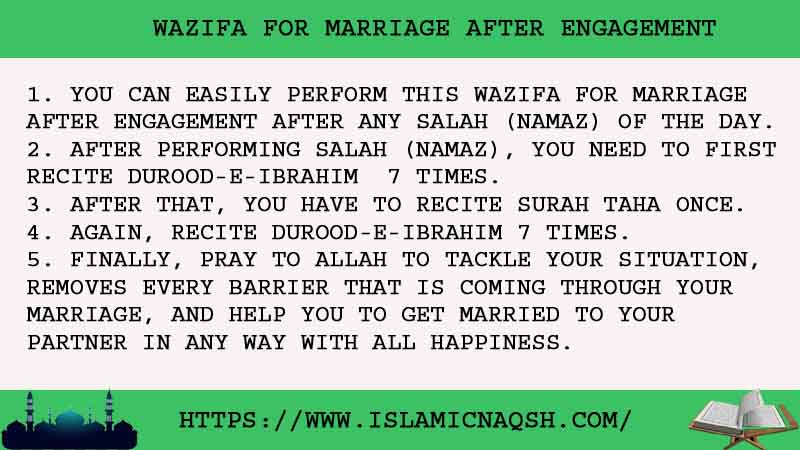 5 adorable Wazifa For Marriage After Engagement