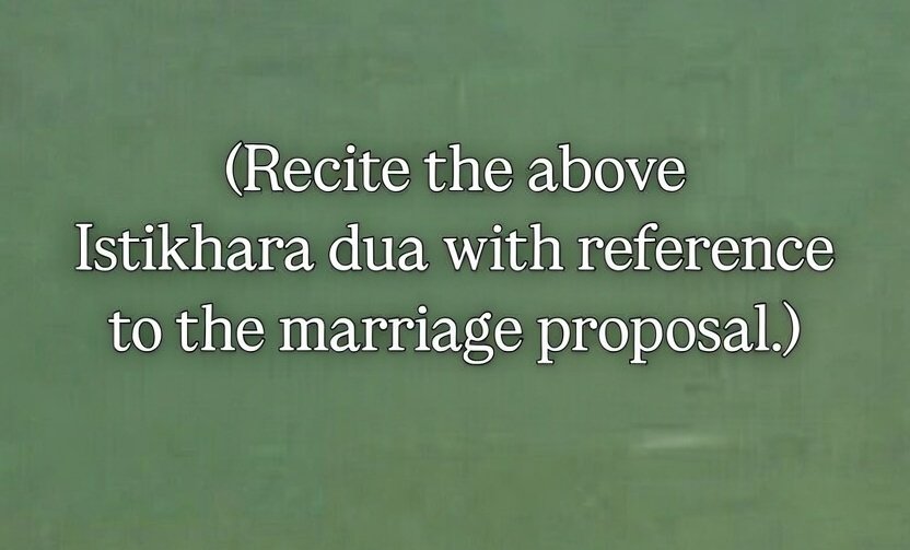 istikhara for marriage proposal istikhara for marriage proposal
